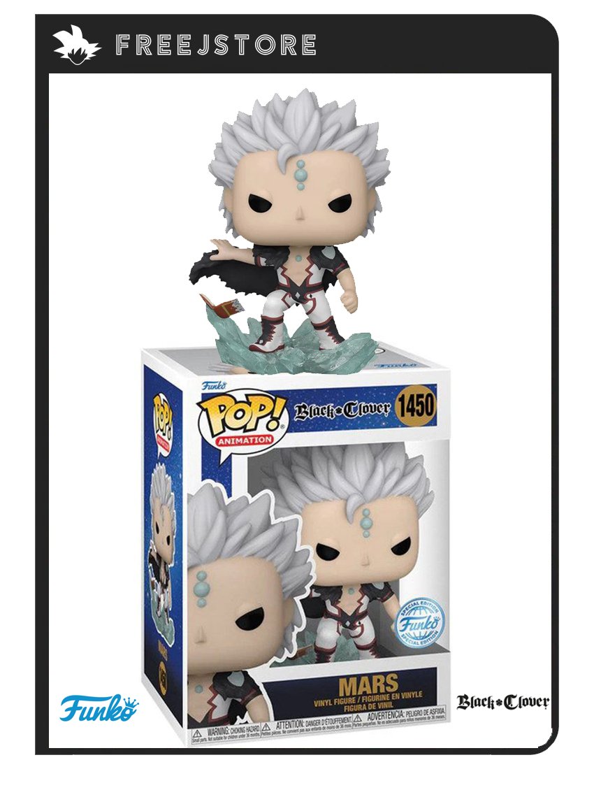 Black Clover Mars with Book Funko Pop - Freejstore