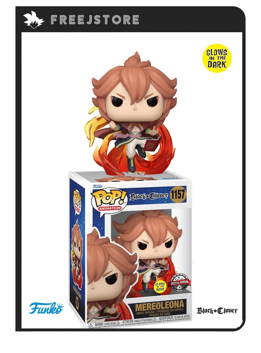 Black Clover Mereoleona (Glows in Dark) Funko Pop - Freejstore