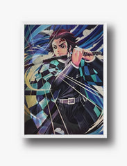 Demon Slayer: Kimetsu no Yaiba 3D Poster - Freejstore