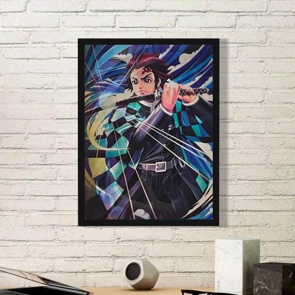 Demon Slayer: Kimetsu no Yaiba 3D Poster - Freejstore