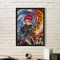 Demon Slayer: Kimetsu no Yaiba 3D Poster - Freejstore