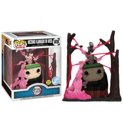 Demon Slayer - Nezuko Kamado in Web Glow Deluxe Funko Pop - Freejstore