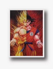 Dragon Ball: Goku 3D Poster - Freejstore