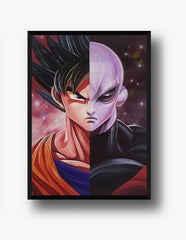 Dragon Ball: Goku Vs Jiran 3D Poster - Freejstore