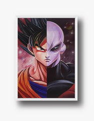 Dragon Ball: Goku Vs Jiran 3D Poster - Freejstore