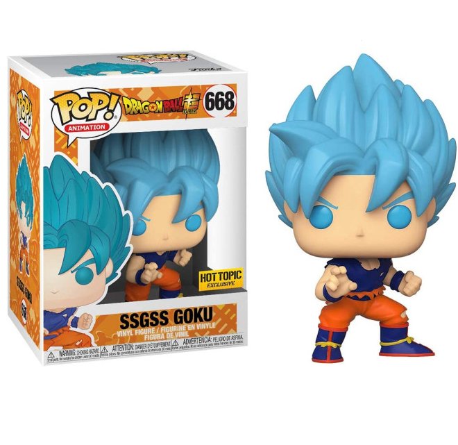 Dragon Ball Super SSGSS Goku Hot Topic - Freejstore