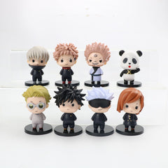 Jujutsu Kaisen Sitting Mini Figures: Gojo, Yuji, Megumi & More! - Freejstore