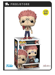 Jujutsu Kaisen Sukuna With Heart Glow in The Dark Funko Pop - Freejstore