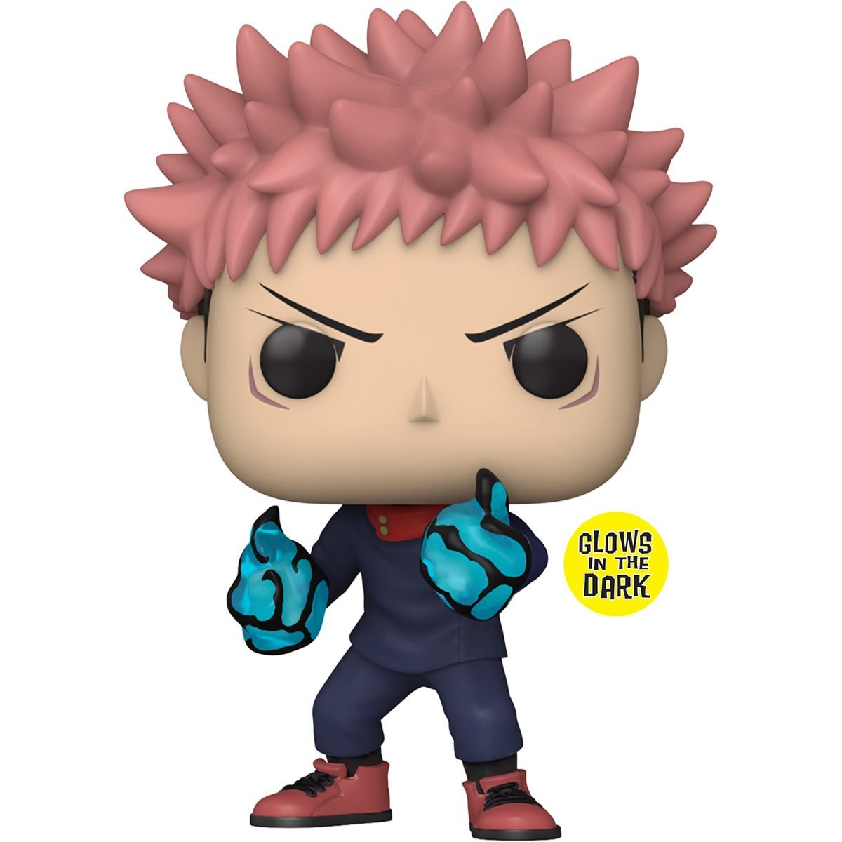 Jujutsu Kaisen Yuji Itadori Divergent Fist Glow-in-the-Dark Funko Pop ...