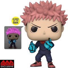 Jujutsu Kaisen Yuji Itadori Divergent Fist Glow-in-the-Dark Funko Pop Exclusive - Freejstore