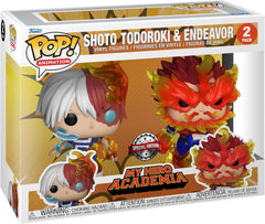 My Hero Academia Endeavor & Todoroki 2 Pack Funko Pop - Freejstore