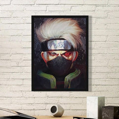 Naruto: Kakashi 3D Poster - Freejstore