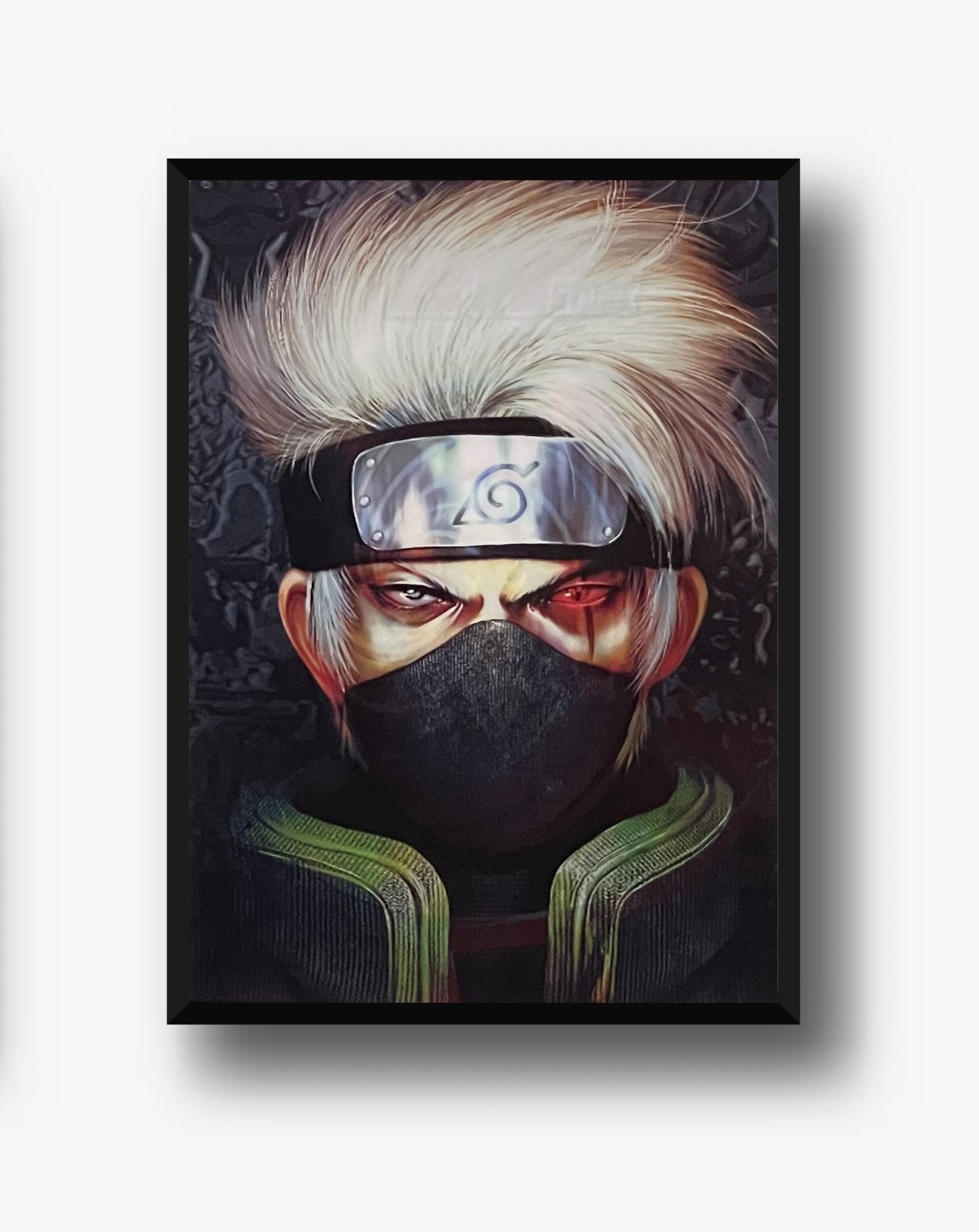 Naruto: Kakashi 3D Poster - Freejstore