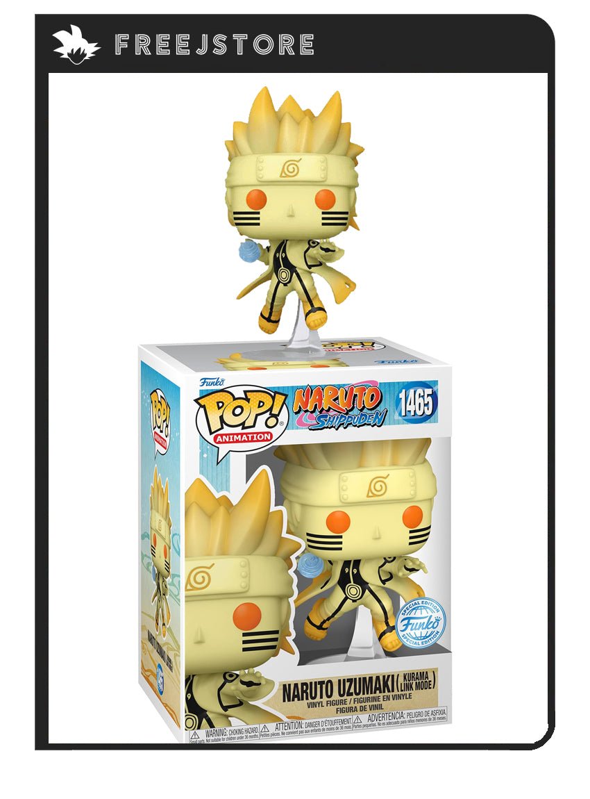 Naruto - Naruto Kurama Link Mode Funko Pop Chase Chance - Freejstore