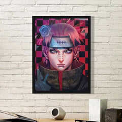 Naruto: Pain 3D Poster - Freejstore