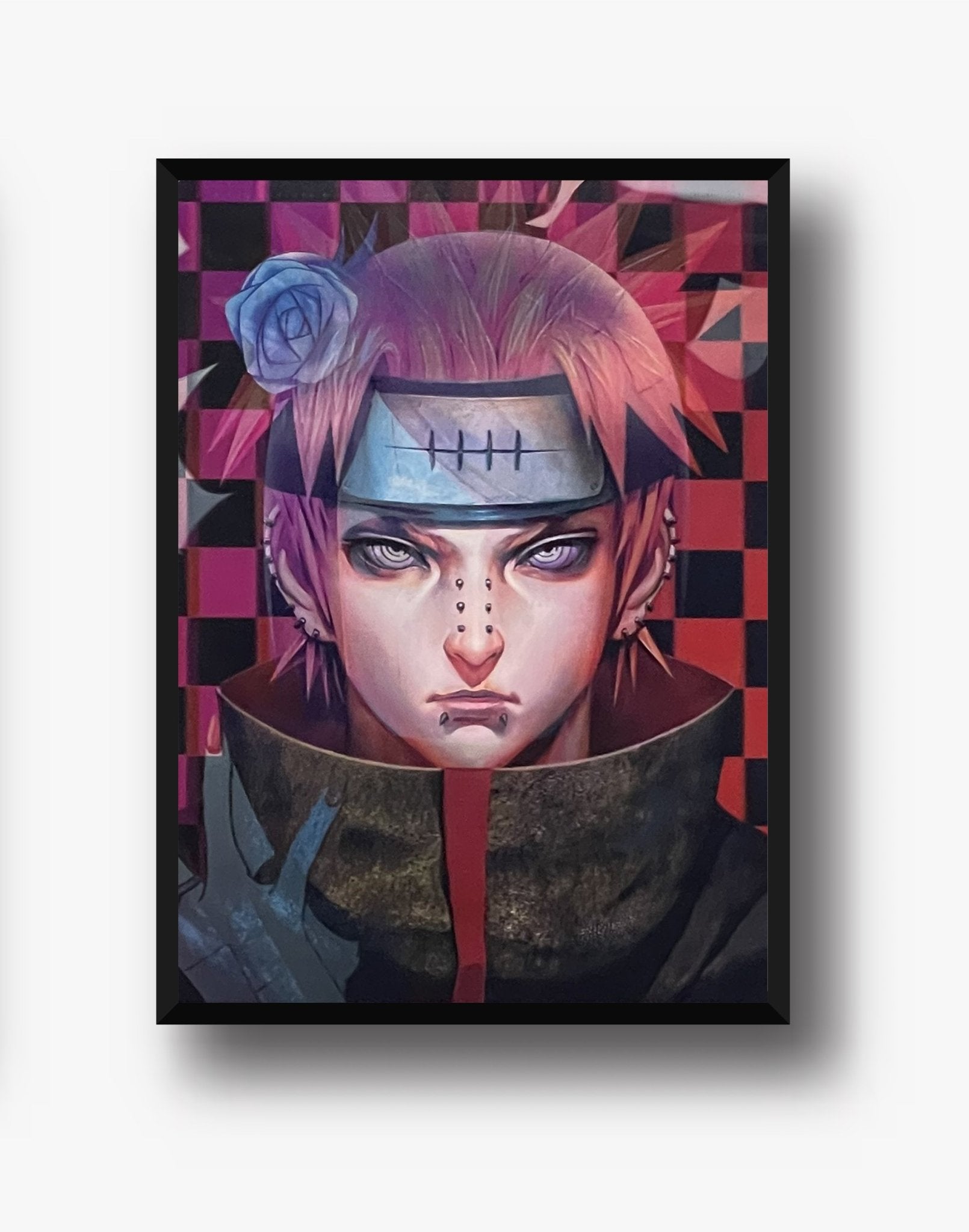 Naruto: Pain 3D Poster - Freejstore