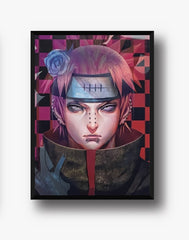 Naruto: Pain 3D Poster - Freejstore