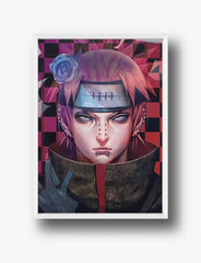 Naruto: Pain 3D Poster - Freejstore