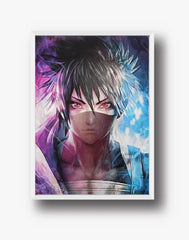 Naruto : Sasuke 3D Poster - Freejstore