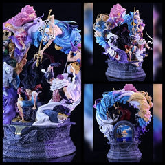 One Piece Luffy Throne Statue Figure - Freejstore