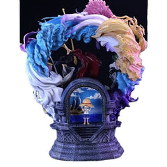 One Piece Luffy Throne Statue Figure - Freejstore