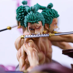 One Piece Roronoa Zoro Asura 9 knives Figure - Freejstore