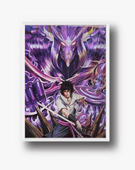 Sasuke Uchiha 3D Poster - Freejstore