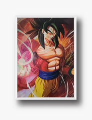 Xeno Goku 3D Poster - Freejstore