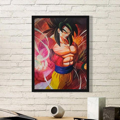 Xeno Goku 3D Poster - Freejstore