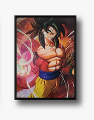 Xeno Goku 3D Poster - Freejstore